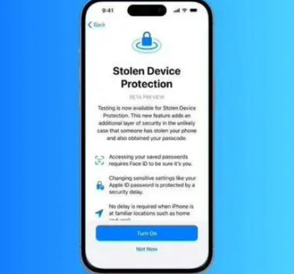 江海苹果授权维修店分享被盗设备保护功能开启方法 