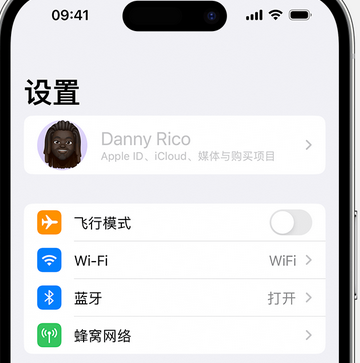 江海appleID维修服务iPhone设置中Apple ID显示为灰色无法使用 