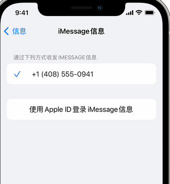 江海apple维修iPhone上无法正常发送iMessage信息