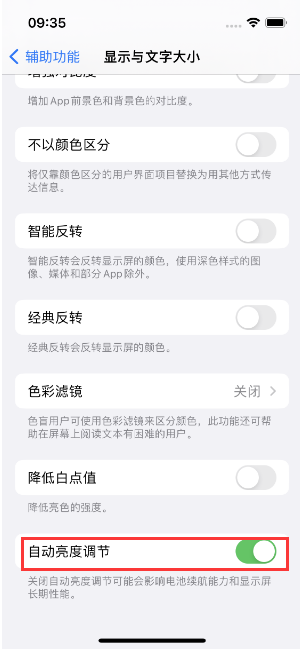 江海苹果15维修店分享iPhone 15 Pro系列屏幕亮度 