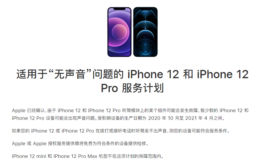 江海苹果手机维修分享iPhone 12/Pro 拨打或接听电话时无声音怎么办 